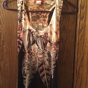 Embellished tank top